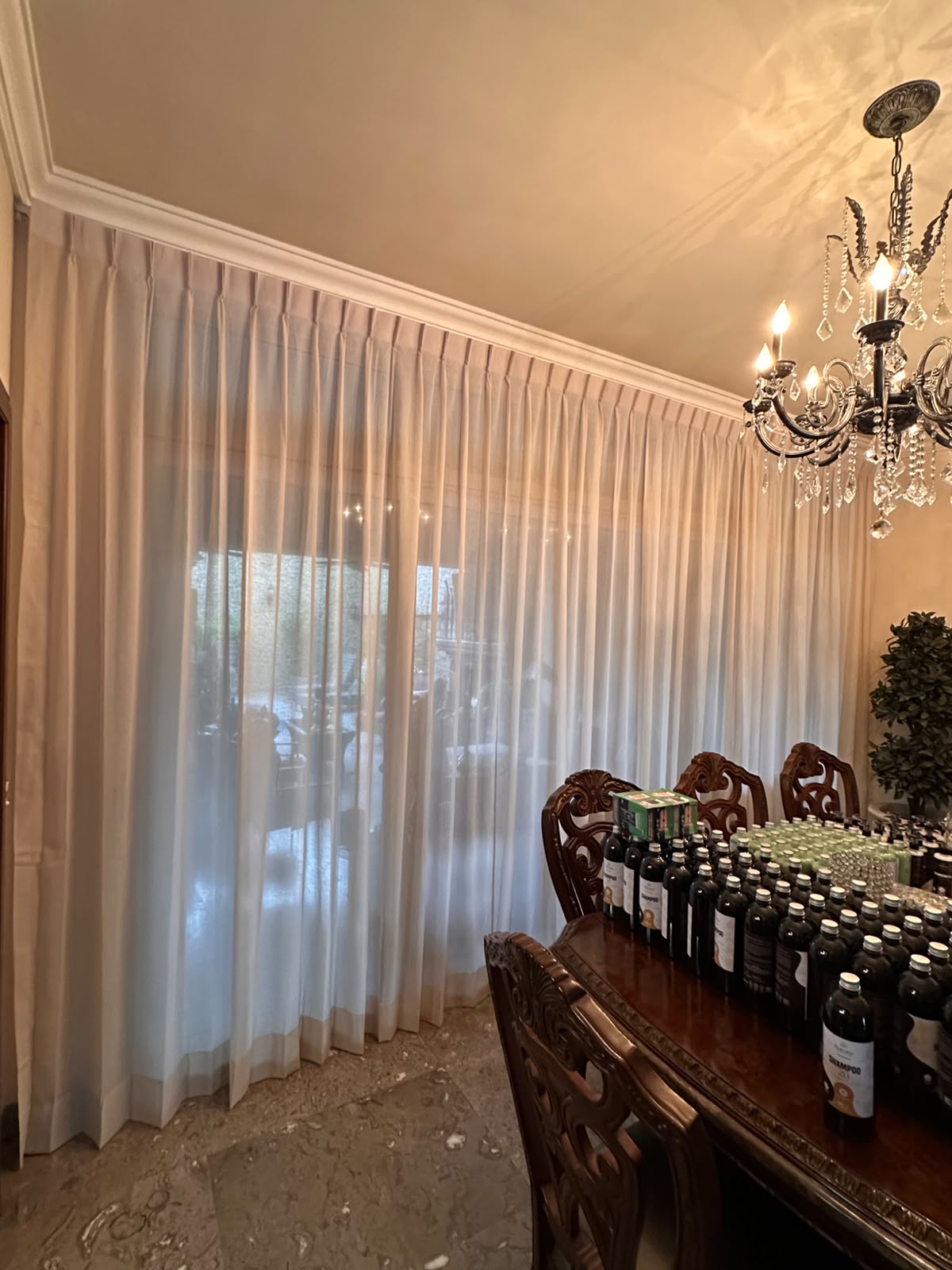 Cortinas instaladas por Lux Interiores
